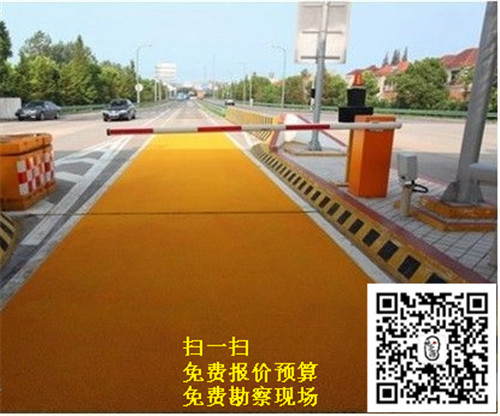 宁波高速路收费口防滑路面修补,服务区